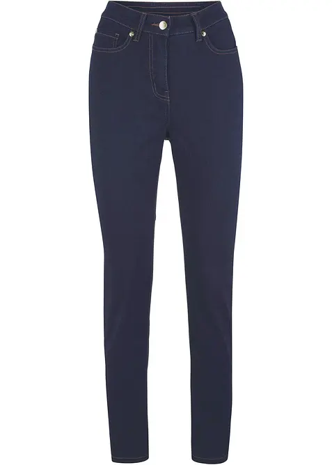 Pantalon slim taille mi-haute &eacute;lastiqu&eacute;e, bonprix