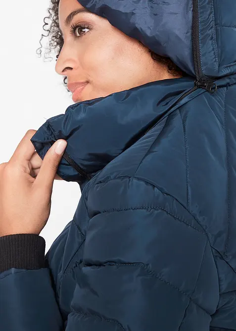 Doudoune longue et matelassée, bonprix