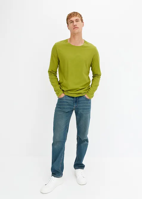 Lot de 3 T-shirts manches longues, bonprix