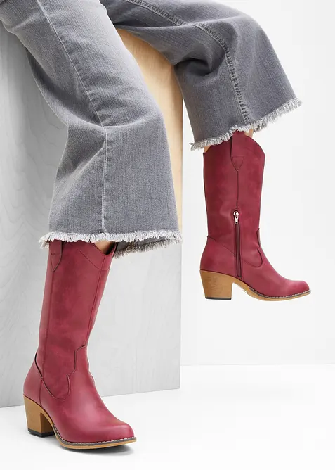 Bottes esprit santiags, bonprix