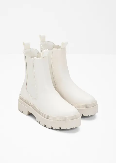 Bottines Chelsea à semelle crantée, bonprix