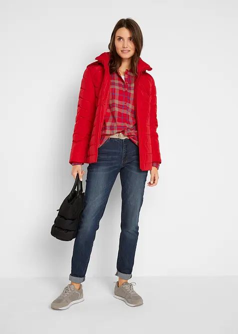 Doudoune légère avec capuche amovible, bonprix