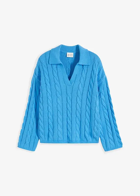 Pull oversize doux contenant du cachemire, bonprix