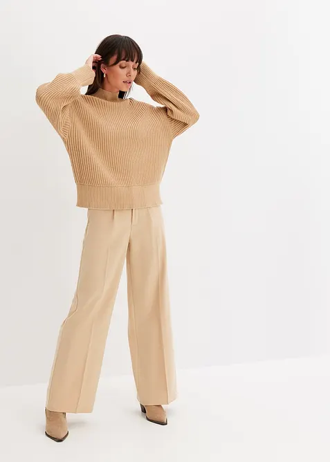 Pull oversize 100% coton, bonprix