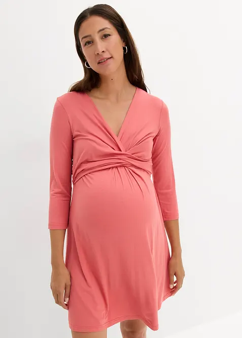 Robe de grossesse/allaitement en viscose extensible, bonprix