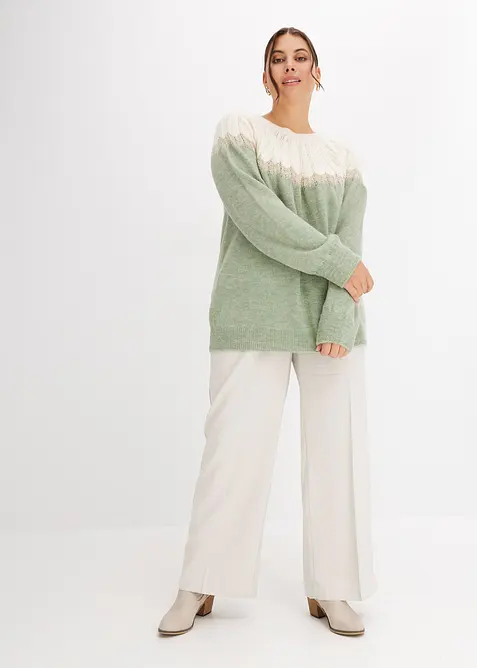 Pull ajouré, bonprix