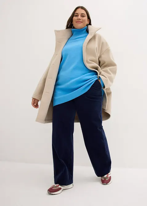 Pull côtelé 100% coton, bonprix