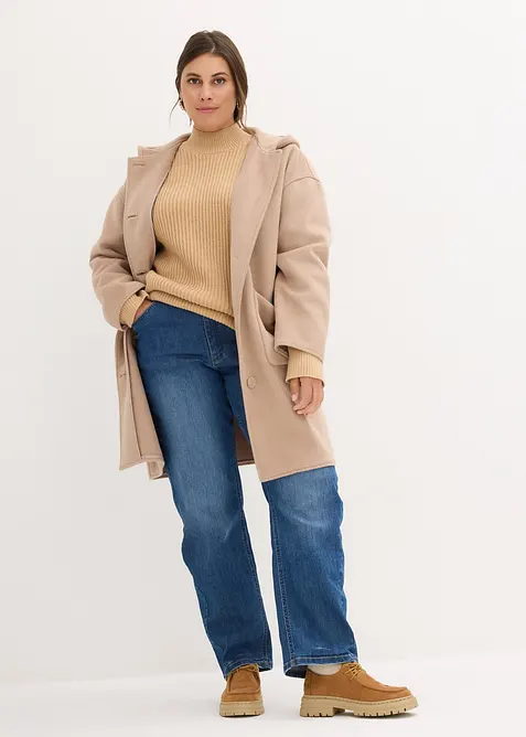 Pull oversize 100% coton, bonprix