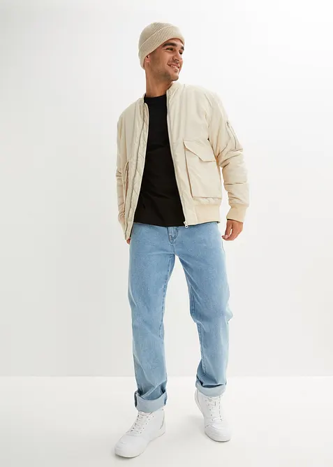 Lot de 2 T-shirts manches longues, bonprix