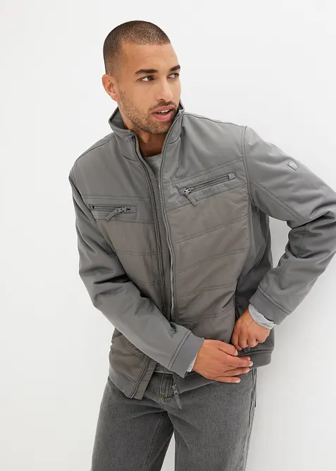 Blouson rembourré pour l'hiver en softshell, bonprix