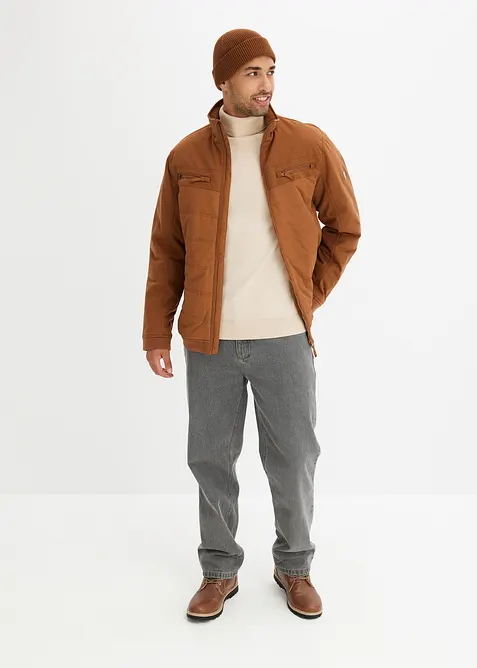 Blouson rembourré pour l'hiver en softshell, bonprix