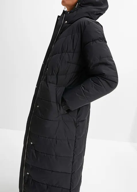 Doudoune longue à capuche, bonprix