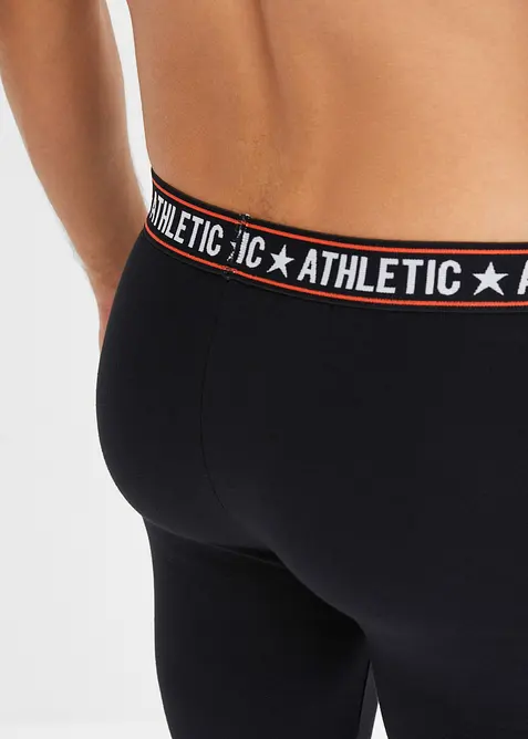 Lot de 2 pantalons sous-vêtements coton longueur 3/4, bonprix