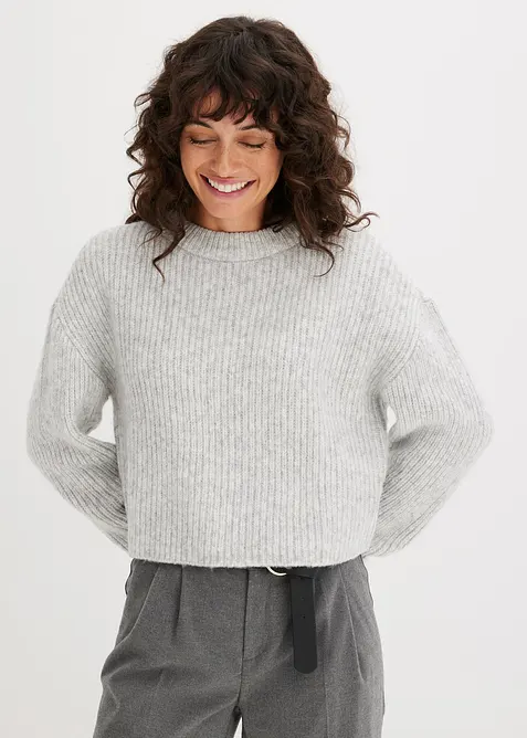 Pull doux en grosse maille, bonprix
