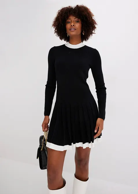 Robe en maille, bonprix