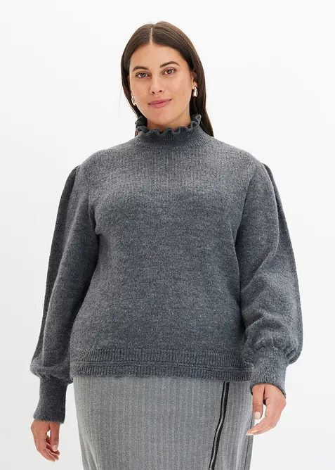 Pull col roulé, bonprix