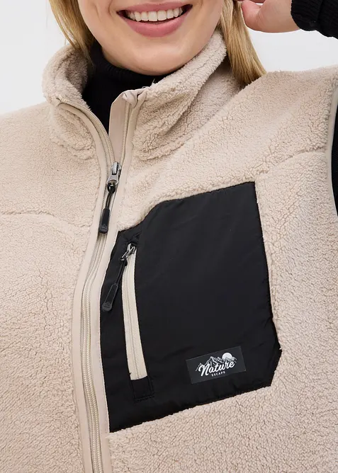 Gilet polaire sans manches, bonprix