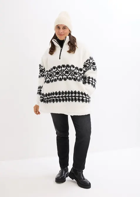 Sweat camionneur en sherpa, bonprix