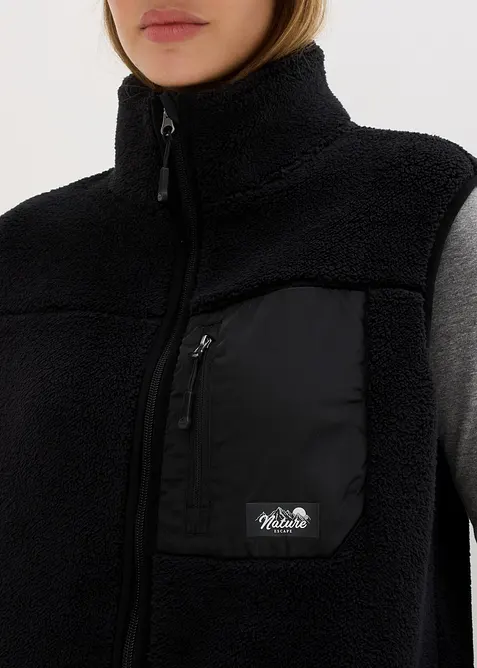 Gilet polaire sans manches, bonprix