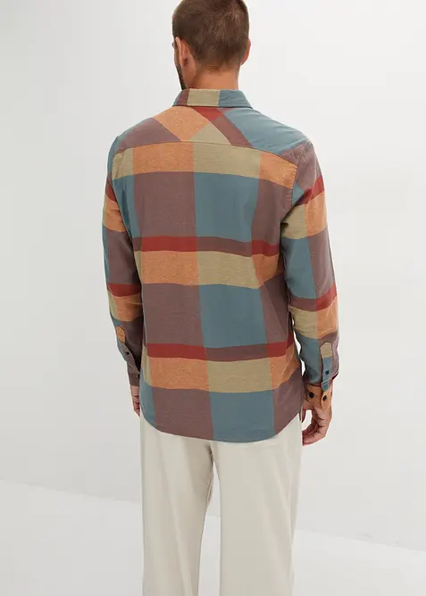 Chemisier en flanelle 100% coton, bonprix