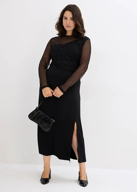 Robe de soirée avec dentelle, bonprix