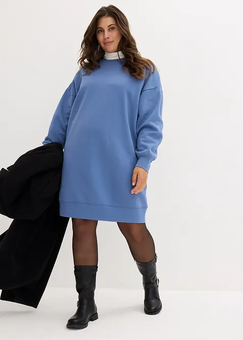Robe oversize en molleton, bonprix