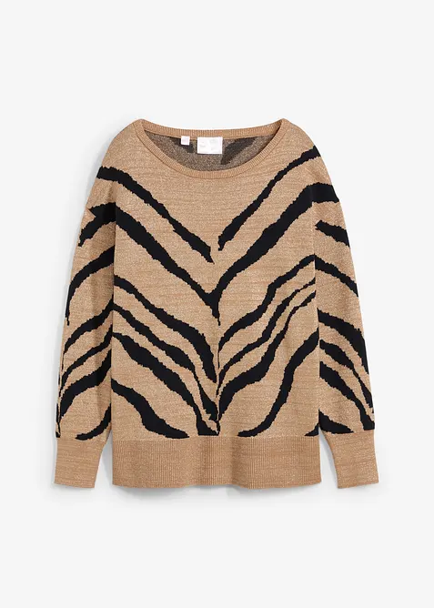 Pull en jacquard, bonprix