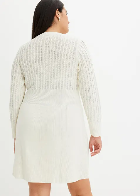 Robe en maille, bonprix