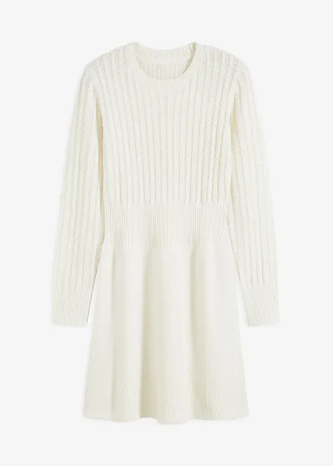 Robe en maille, bonprix