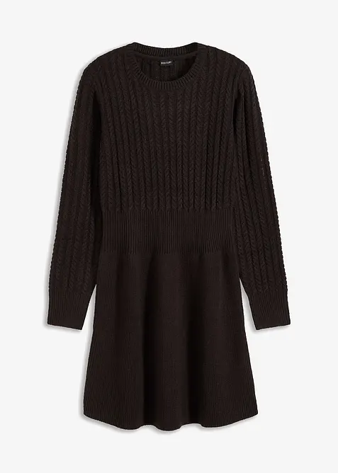 Robe en maille, bonprix