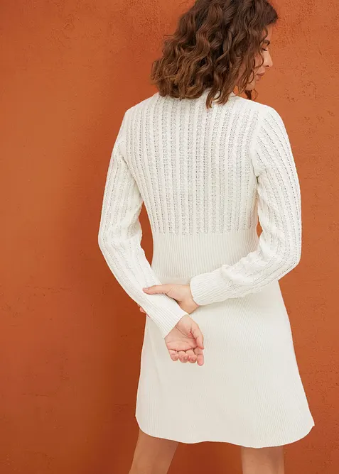 Robe en maille, bonprix