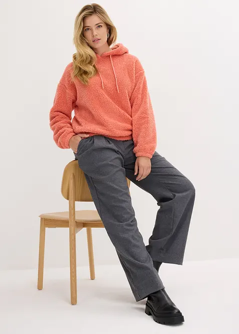 Polaire en maille peluche, bonprix