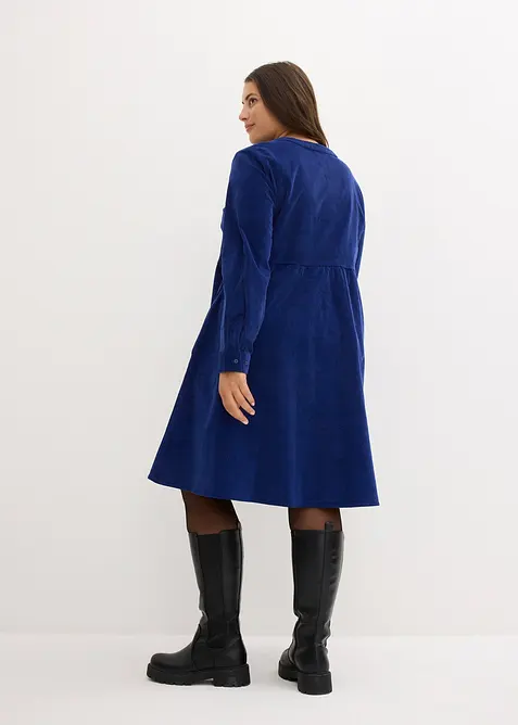 Robe en velours de coton côtelé, bonprix