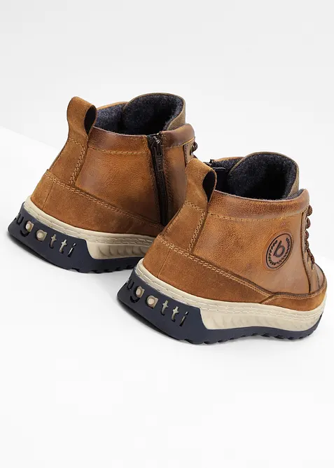 Boots lacées en cuir Bugatti, Bugatti