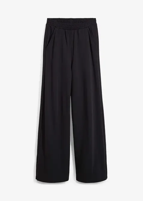 Pantalon de jogging large en coton mélangé, bonprix