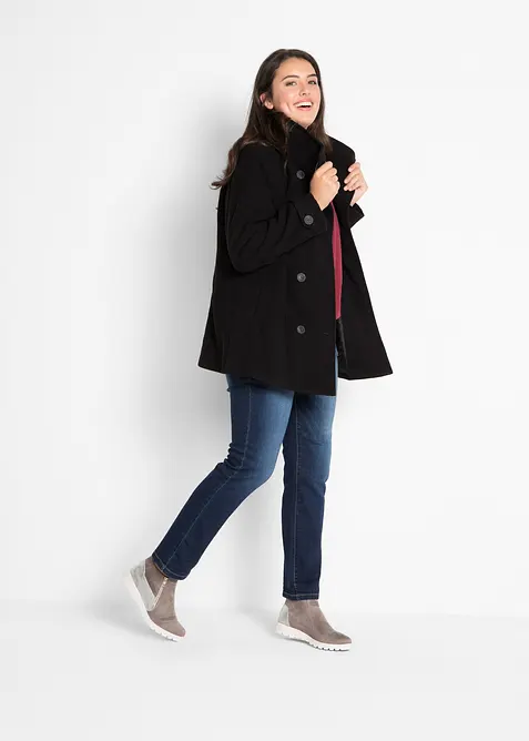 Jean droit taille haute, extensible, bonprix