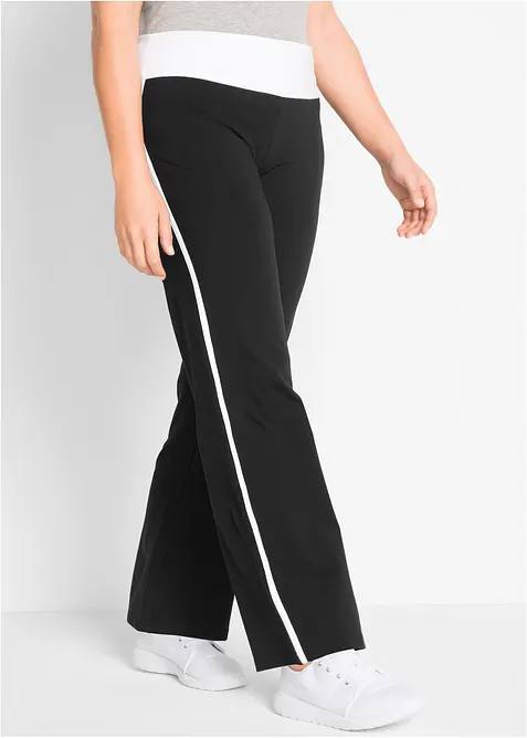 Pantalon de sport en coton extensible, bonprix