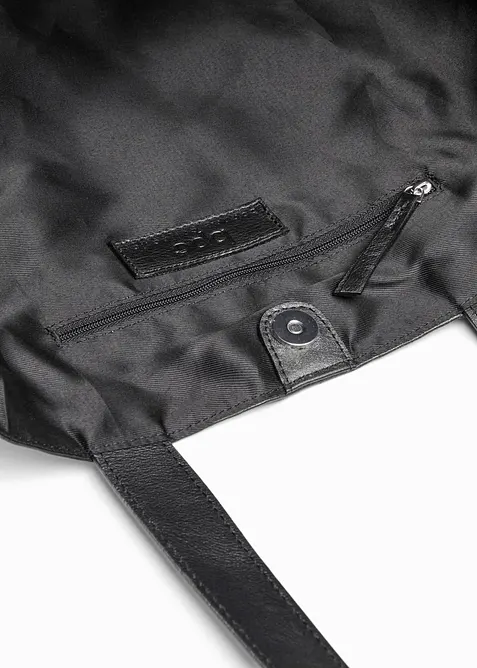 Cabas XXL en cuir, bonprix