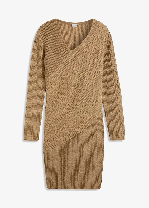 Robe en maille, bonprix