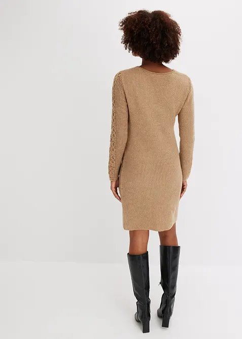 Robe en maille, bonprix