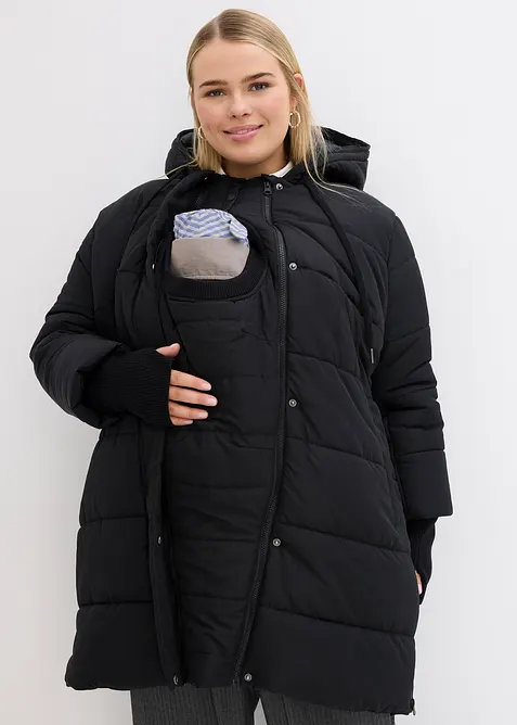 Manteau de grossesse 3-en-1 avec empiècement de portage, bonprix