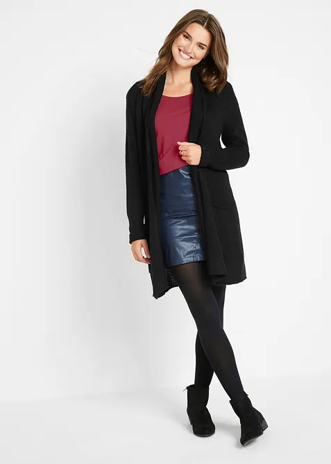 T-shirt manches longues près du corps, bonprix