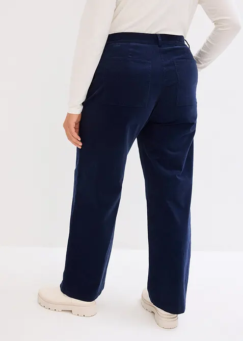 Pantalon en velours côtelé extensible, bonprix