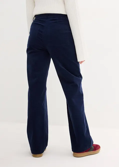 Pantalon en velours côtelé extensible, bonprix