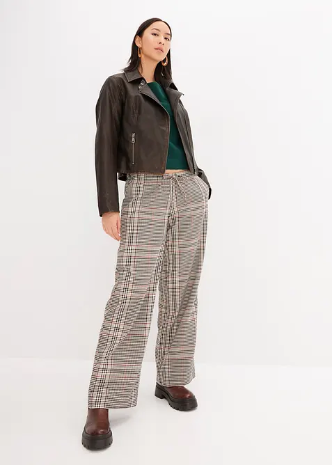 Pull en maille col bateau, bonprix