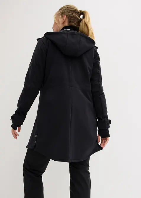 Parka softshell extensible, imperm&eacute;able, bonprix