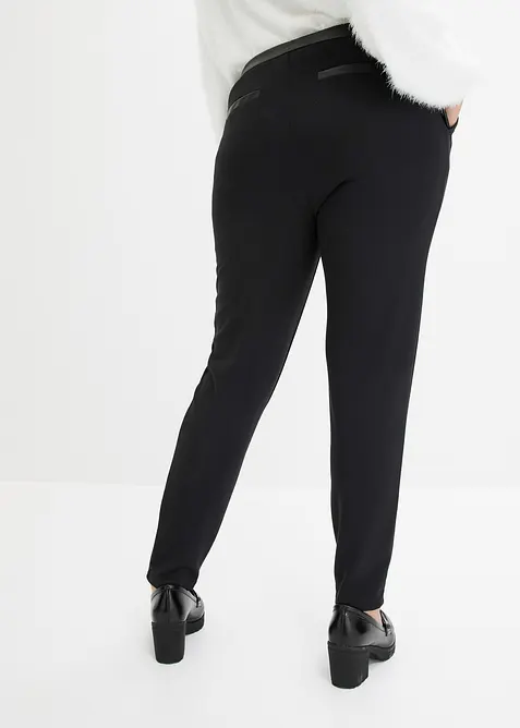 Legging en jersey viscose avec détails enduits, bonprix