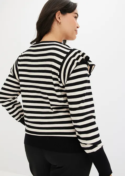 Pull doux en fine maille de viscose mélangée, bonprix