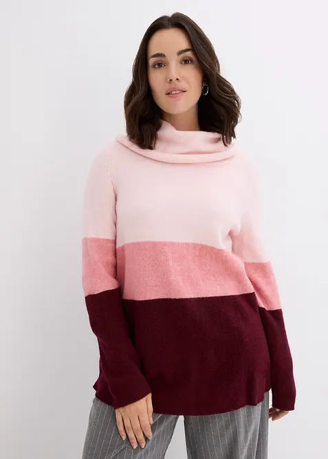 Pull à col roulé, bonprix