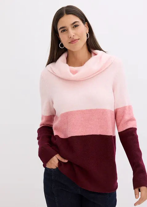 Pull à col roulé, bonprix